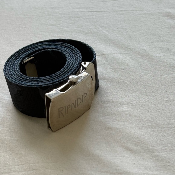 Ripndip Belt with Silver Buckle - Picture 1 of 4